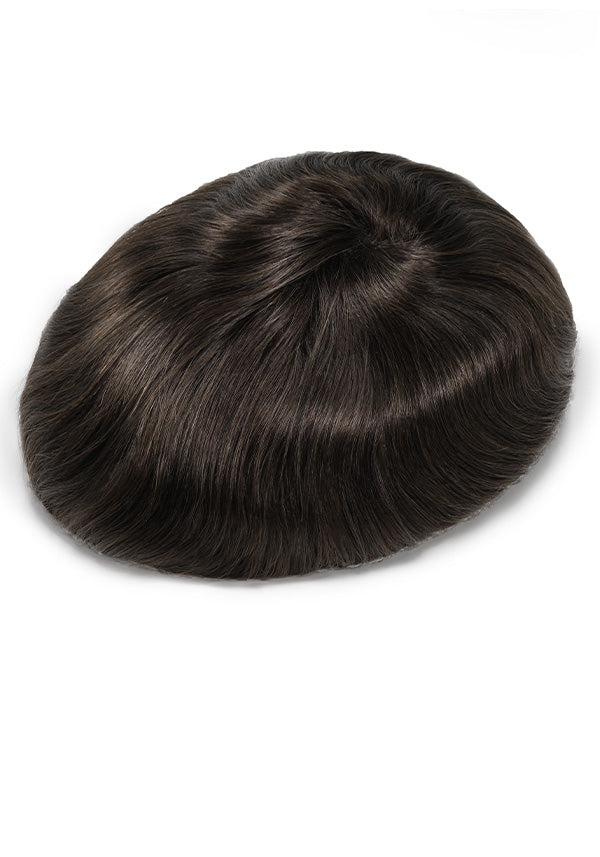 0.06mm Super Thin Skin Toupee V-Looped Hair Light Density Hairpiece [ SV01]