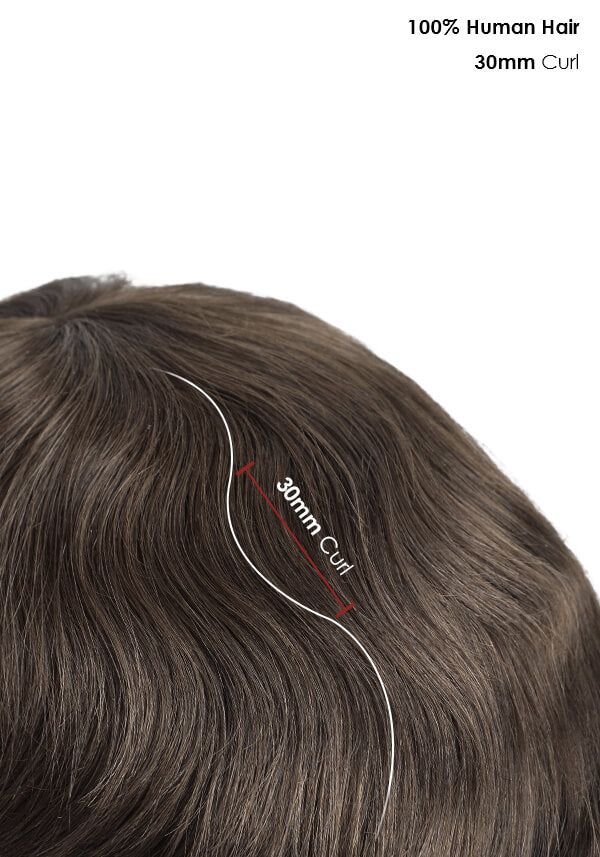 Quanta (Q6 Toupee)|French Lace with Thin Skin Mens Toupee Wig [ PFQ6 ]